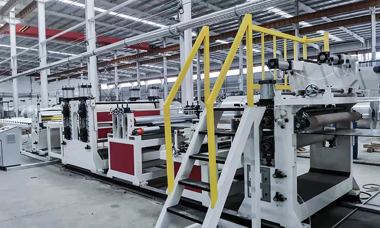 Grade B1 fire-resistant ACP  production line