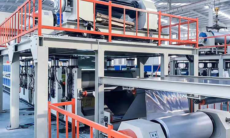 Multi-functional composite panel production line