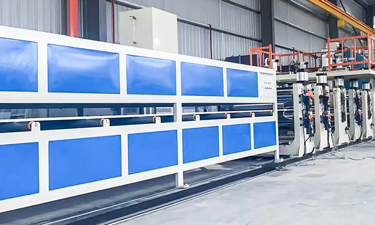 Grade A2 fire-resistant metal composite panel line